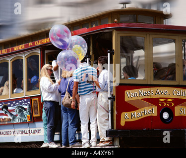 Stati Uniti - LA CALIFORNIA: Tram di San Francisco Foto Stock