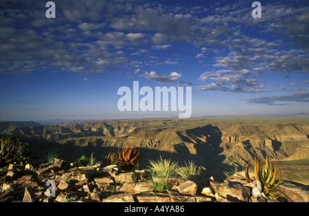 Fish River Canyon in Namibia del sud Africa del sud-ovest Foto Stock