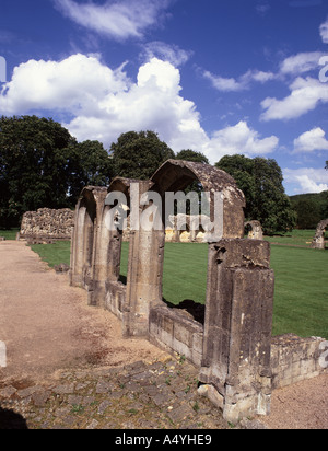 Le rovine di Hailes Abbazia nel cotswolds Foto Stock