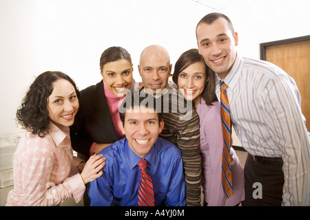 Ritratto di collaboratori in ufficio Foto Stock