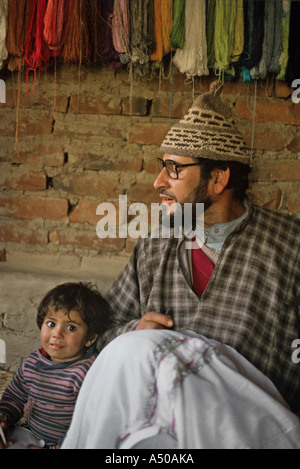 Locale artigiano del Kashmir Foto Stock