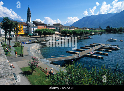 Ascona, Ticino, Svizzera Foto Stock