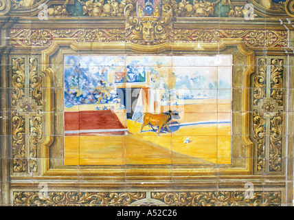 Plaza de Espana, Siviglia, Spagna Foto Stock