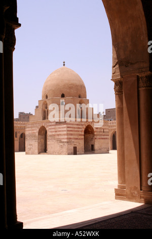 La moschea di Ibn Tulun al Cairo Foto Stock