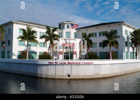 La città di Port Saint Lucie Municipio Saint Lucie County Florida St Foto Stock