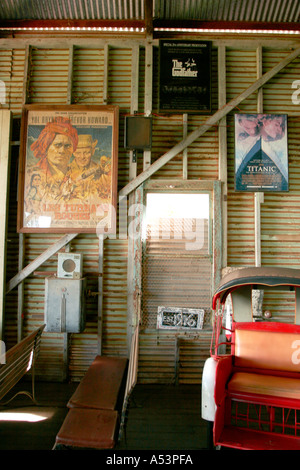 Foto di Sun open air cinema inBroome Western Australia. Costruito nel 1916 è il più antico cinema operativo nel paese Foto Stock
