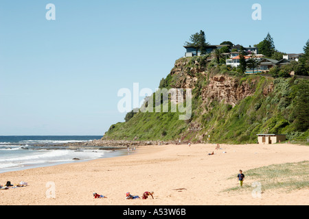 Newport Beach a nord di Sydney in Australia Foto Stock