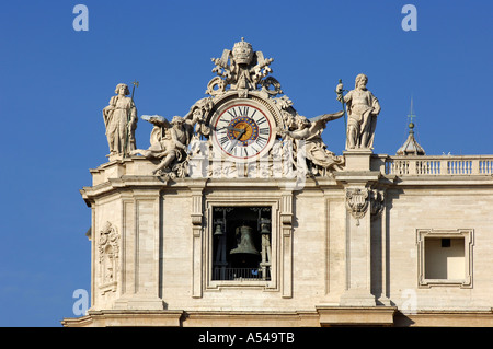 Vaticano campana della Basilica di San Pietro Vaticano Roma Foto Stock