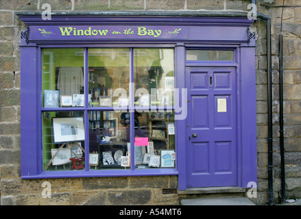 Robin cappe Bay, GBR, 17. Agosto 2005 - un piccolo negozio nel piccolo villaggio Robin cappe Bay. Foto Stock