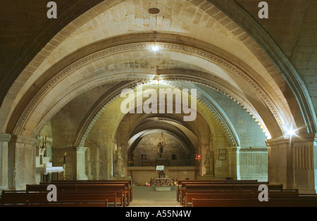 ABBATIAL CRYPT - SAINT GILLES - Gard - Francia Foto Stock