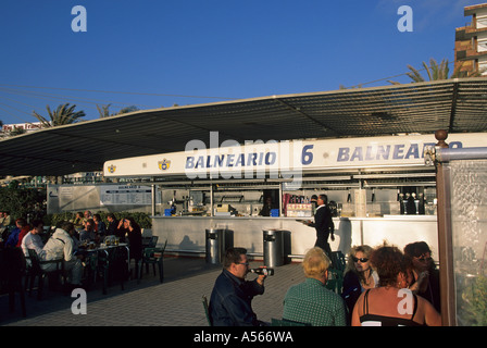 Mallorca Platja de Palma Las Maravillas Balneario 6 Ballermann Foto Stock