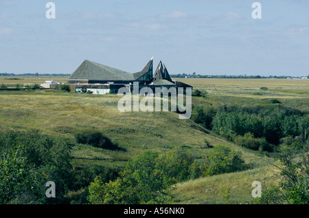 Wanuskewin Heritage Park, Saskatoon, Saskatchewan, Kanada Foto Stock