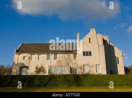 Hill House in Helensburgh UK progettata da Charles Rennie Mackintosh in stile Art Nouveau Foto Stock