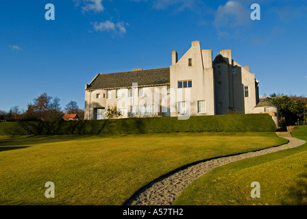 Hill House in Helensburgh UK progettata da Charles Rennie Mackintosh in stile Art Nouveau Foto Stock
