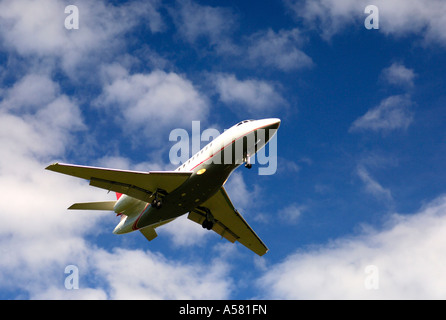 Private jet Dassault Falcon 2000 Foto Stock