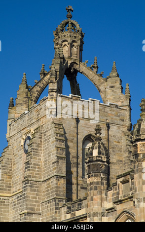 dh Kings college cappella OLD ABERDEEN ABERDEEN Scozzese Scottish University chiesa corona orologio torre storico scozia storico Foto Stock