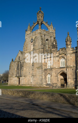 dh Kings College cappella CITTÀ VECCHIA ABERDEEN Scottish University chiesa uk architettura corona orologio torre Scozia Foto Stock