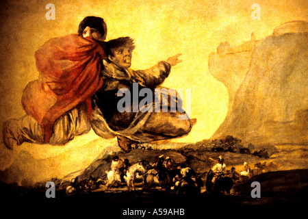 Le Streghe Sabbath Francisco José de Goya y Lucientes Spagna Foto Stock