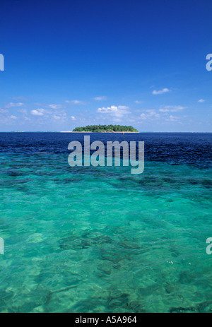 Maldive, Oceano Indiano Foto Stock