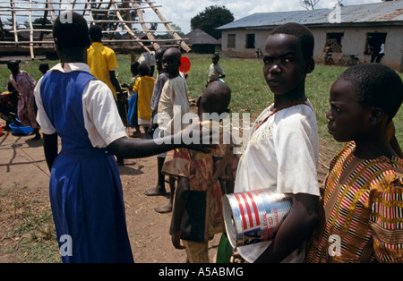 L'aiuto alimentare è prevista per le persone in Uganda Foto Stock