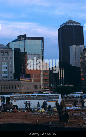 La città di Johannesburg in Sud Africa Foto Stock