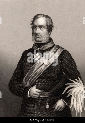 Generale maggiore Sir Henry Havelock, 1795 - 1857. Generale britannico. Foto Stock