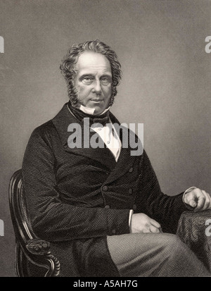 Henry John Temple Palmerston di Palmerston, 3° Visconte Baron Temple di Mount Temple, nome PAM, 1784-1865. Inglese Whig liberale statesman. Foto Stock