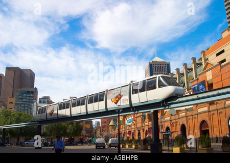 Monorotaia di Sydney, Australia Foto Stock