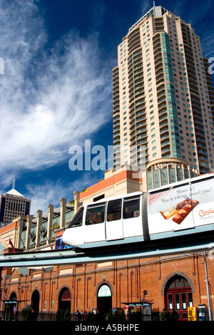 Monorotaia di Sydney, Australia Foto Stock