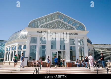 St Paul Minnesota USA. Marjorie McNeely Conservatorio a Como Park. Foto Stock
