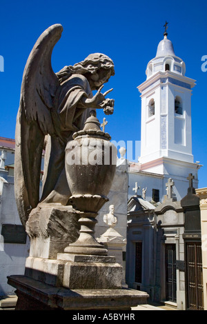 La Recoleta Cemetery Il Cimitero della Recoleta Buenos Aires Argentina America del Sud Foto Stock