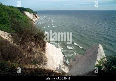 Rügen, Kreidefelsen, Wissower Klinken Foto Stock