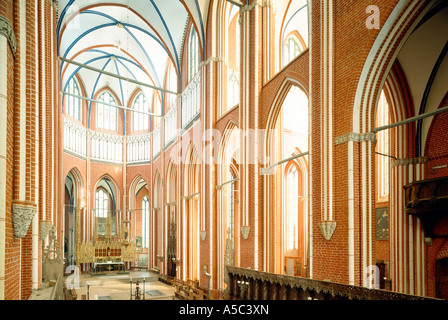 Bad Doberan, Zisterzienserkloster ( Münster), Blick nach Südosten Foto Stock