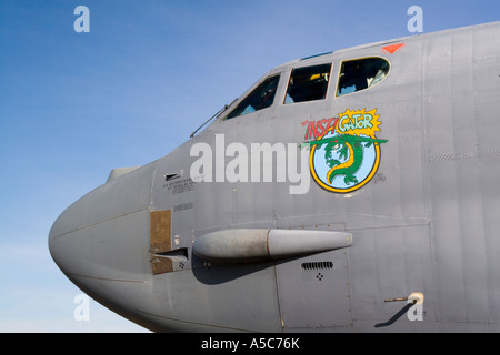 Boeing B 52 Stratofortress tappeto strategica e bombardiere nucleare Foto Stock