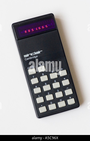 Vintage Sinclair Cambridge calcolatrice Foto Stock