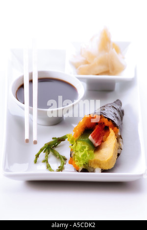 Temaki Sushi Foto Stock