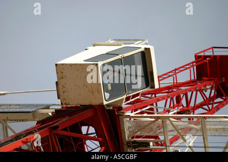 Costruzione gruista dell abitacolo Foto Stock