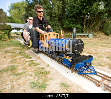 Modello di stazione ferroviaria Foto Stock