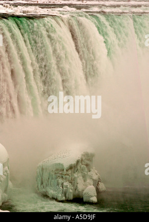 Cascate del Niagara in inverno Foto Stock