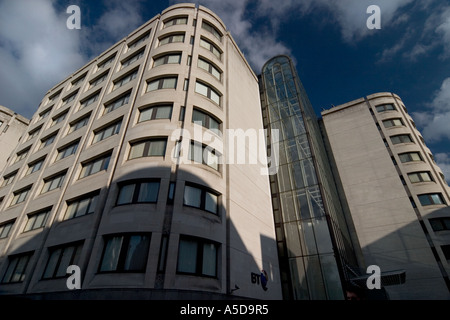 British Telecom sede in Newgate Street London Foto Stock