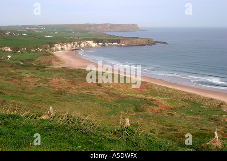 Regno Unito Irlanda del Nord nella contea di Antrim White Park Bay Foto Stock