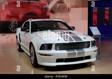 2007 Ford Mustang Shelby GT del 2007 a North American International Auto Show di Detroit Michigan Foto Stock