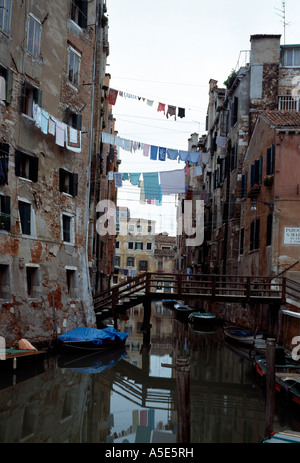 Venedig, ehemalige Ghetto, Zugang Foto Stock