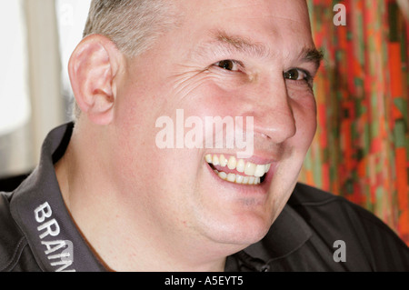 Professional rugby allenatore Mike Ruddock Foto Stock