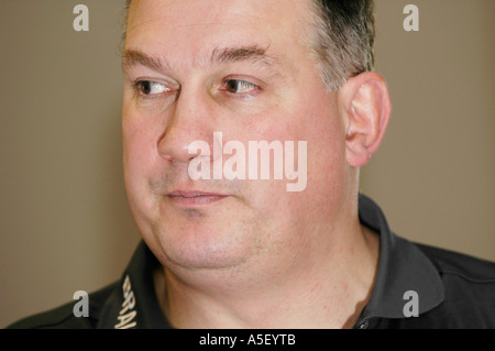 Professional rugby allenatore Mike Ruddock Foto Stock