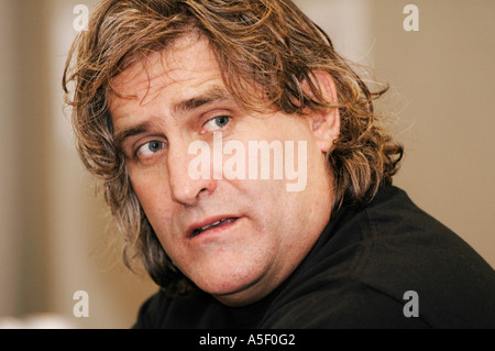 Professional rugby coach Scott Johnson Foto Stock