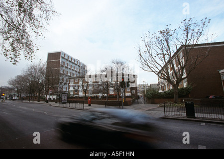 Una scena di strada a Londra Foto Stock