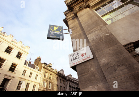 L'ufficio di Foxtons agente immobiliare società su Westminister Foto Stock