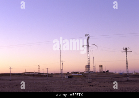 Una vista del popolo Saharawi Refugee Camp di Tindouf Algeria occidentale Foto Stock