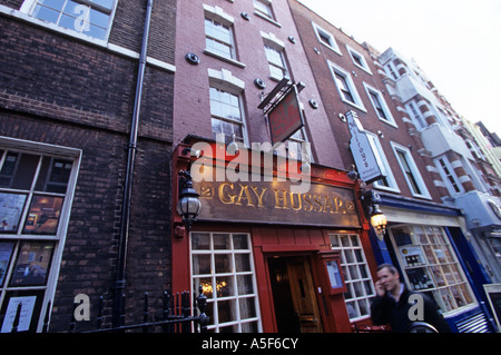 Un famoso ristorante di Soho Londra Foto Stock